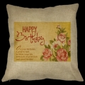 Pernuta vintage mesaj, Happy Birthday
